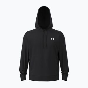Férfi pulóver Under Armour Flex Fleece Hoodie ultimate black/white (Flex Fleece Hoodie 6010861-009) kép