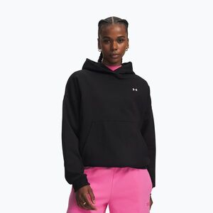 Női pulóver Under Armour Icon Fleece Hoodie ultimate black/white (Icon Fleece Hoodie 6013544-009) kép