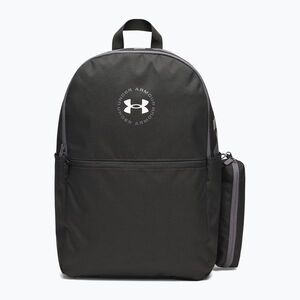 Városi hátizsák Under Armour Essential Printed Backpack black/black/castlerock (Essential Printed BP 6000991-002) kép