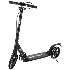 Kruzzel 26142 Összecsukható roller Hyperion B, felfüggesztéssel, 200 mm kerekekkel, fekete kép