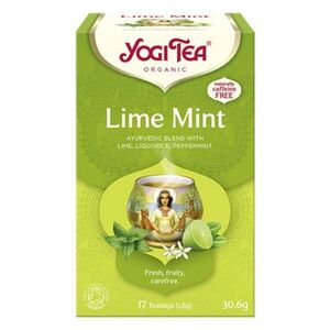 Lime-menta bio tea - Yogi Tea kép