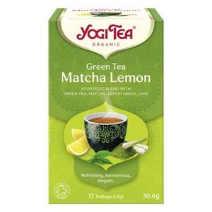 Zöld bio tea matchával és citrommal - Yogi Tea kép