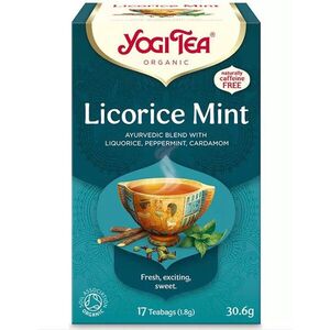 Édesgyökér bio tea mentával - Yogi Tea kép