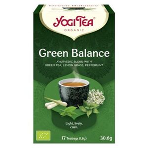 Zöld egyensúly bio tea - Yogi Tea kép