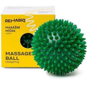 Rehabiq süni masszázslabda, 9 cm, zöld kép