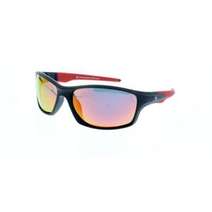 Napszemüvegek H.I.S. POLARIZED HPS97101-2, black, smoke with red mirror POL, 64-16-134 kép