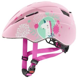 Gyerek kerékpáros sisak UVEX dětská helma Kid 2 CC Pink Unicorn Matt růžová kép