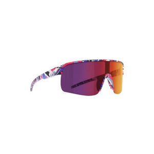 Napszemüvegek RED BULL SPECT DAKOTA RBSP-002-39, matt blue-burgundy pattern, smoke with red-purple mirror, CAT 3 kép