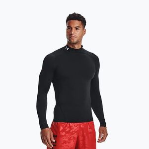 Under Armour férfi hosszú ujjú póló Ua Hg Armour Comp Mock fekete 1369606-001 (HG Armour Comp Mock 1369606) kép