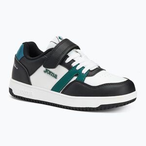 Joma Platea Low Jr gyermek cipő fehér/zöld (Platea Low Jr JPLAS2515V) kép