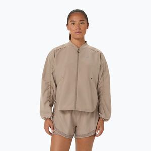 Női futókabát ASICS Nagino Run Adjustable Jacket greige (Nagino Run Adjustable 2012D138-200) kép