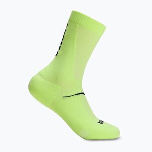 Férfi zokni HOKA Race Day Crew Sock neon yuzu (Race Day Crew 1173970-NNYZ) kép