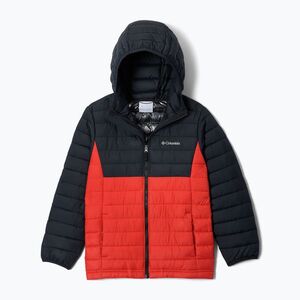 Kurtka dziecięca Columbia Powder Lite II Hooded super sonic/black (Powder Lite II Hooded 2090023845) kép