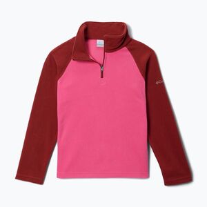 Gyerek polár pulóver Columbia Glacial Fleece Half Zip nico/red oxide (Glacial Fleece Half Zip 1556945657) kép