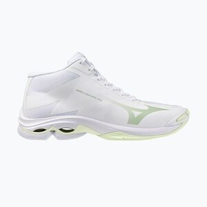 Női röplabda cipő Mizuno Wave Lightning Pro Mid white/aqua gray/ambrosia (Wave Lightning Pro Mid V1GC266585) kép