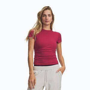 Női edző póló Under Armour Motion Fitted SS claret/ox blood (Motion Fitted 6013774-622) kép