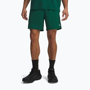 Férfi edző rövidnadrág Under Armour Vanish Woven 2.0 Shorts campus ivy/white (Vanish Woven 2.0 6009865-312) kép