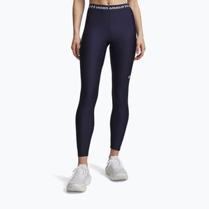 Női edzőleggingsek Under Armour HeatGear Leggings midnight navy/white (HeatGear 6010002-410) kép