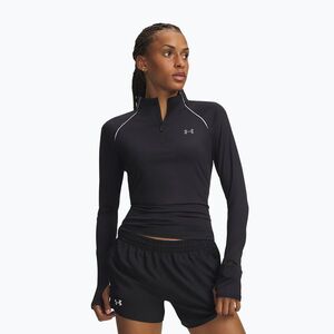 Női futópulóver Under Armour Velociti Half Zip ultimate black/reflective (Velociti Half Zip 6013913-008) kép