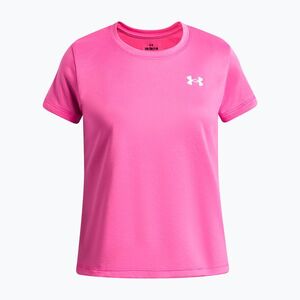 Gyerek edző póló Under Armour Tech SSC SS pink frenzy/white (Tech SSC 6005138-637) kép
