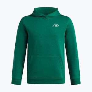 Gyerekpulóver Under Armour B Rival Fleece Hoodie campus ivy/white (B Rival Fleece Hoodie 6013382-312) kép