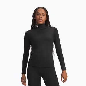 Női edző hosszú ujjú póló Under Armour ColdGear Mock LS ultimate black/white (Armour ColdGear Mock 6013665-008) kép