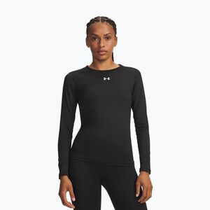 Női edző hosszú ujjú póló Under Armour ColdGear Crew ultimate black/white (ColdGear Crew 6013664-008) kép