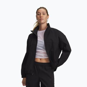 Női edződzseki Under Armour Unstoppable Woven FZ Jacket ultimate black/ultimate black (Unstoppable Woven 6010350-008) kép