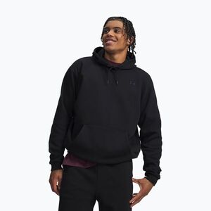 Férfi pulóver Under Armour Icon Heavyweight Terry Hoodie ultimate black/ultimate black (Icon Heavyweight Terry Hoodie 6013470-008) kép