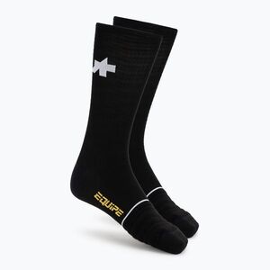 Zokni ASSOS Equipe Spring Fall P1 black (Equipe Spring Fall P1 P13.60.798.18) kép