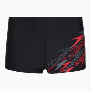 Speedo Medley Logo Aquashort Anthracite/Hrr (Medley Logo Aquashort 8-12410002) kép