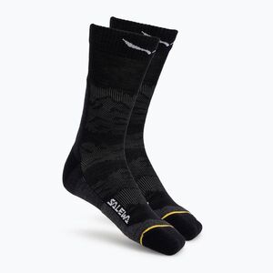 Férfi zokni Salewa Ortles AM Crew black out (Ortles AM Crew 00-0000069068) kép