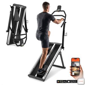 Fitness lépcső inSPORTline ZenPeak 80, csúszásgátló lépcsőfelület, áttekinthető LCDkijelző, elektromágneses fékrendszer, valósághű lépcsőző szimuláció kép