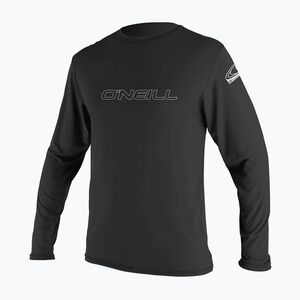 Férfi O'Neill Basic Skins LS hosszú ujjú napozóing fekete 4339 (Basic Skins Sun Shirt 4339-002) kép