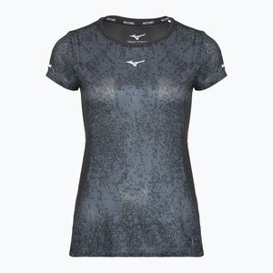 Női futópóló Mizuno Premium Aero Tee fekete (Premium Aero Tee J2GAB70109) kép