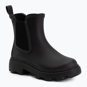 Női gumicsizma Tommy Hilfiger Rubber Flag Cleated black (Rubber Flag Cleated FW0FW09387BDS) kép