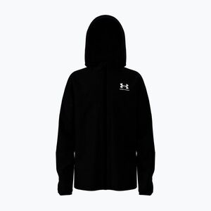 Férfi edződzseki Under Armour Vibe Woven Windbreaker Jacket black/white (Vibe Woven Windbreaker 6009836-001) kép