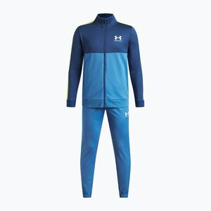 Gyermek tréningruha Under Armour Rival Cb Knit Track Suit aegean blue/blackout navy/white (Cb Knit 1373978-430) kép