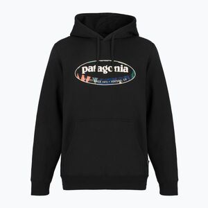 Férfi pulóver Patagonia '95 Oval Logo Uprisal Hoody Black: Kaleido ('95 Oval Logo Uprisal Hoody 39724) kép