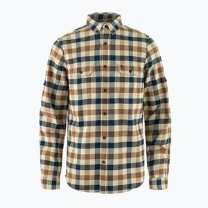 Férfi ing Fjällräven Skog Slim fossil/dark navy (Skog Slim F81353) kép