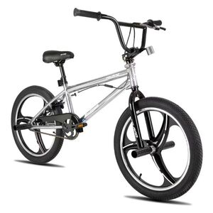 BMX kerékpár Hiland Redeem Ultimate 20", U-fék rendszer, 20 × 2, 125" méretű széles gumiabroncsok, 360°-ban forgatható kormány, erős Hi-Ten acél váz kép