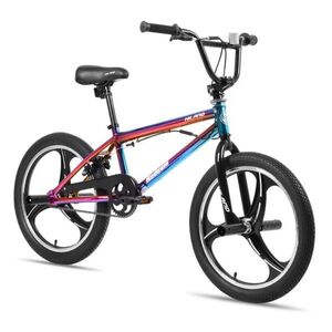 BMX kerékpár Hiland Redeem Iridium 20", 360°-ban forgatható kormány, erős Hi-Ten acél váz, U-fék rendszer, 20 × 2, 125" méretű széles gumiabroncsok kép