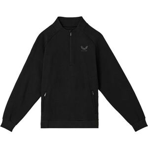 CASTORE COTTON FLEECE 1/4 ZIP SWEAT SHIRT Férfi pulóver, fekete, méret kép