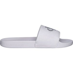 Calvin Klein SLIDE MONOGRAM CV Férfi papucs, fehér, méret kép