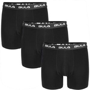 Bula FRAME 3PK BOXER Férfi boxeralsó, fekete, méret kép