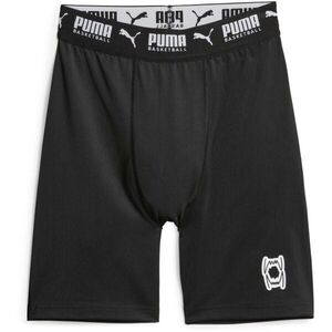 Puma HOOPS TEAM SHORT BASELAYER Férfi funkcionális rövidnadrág, fekete, méret kép