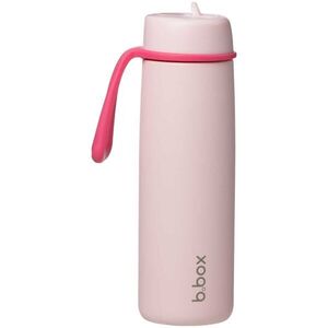 b.box PINK PARADISE 690 ML Termosz szívószállal, rózsaszín, méret kép