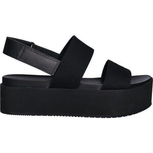 Calvin Klein FLATFORM SLING IN Női szandál, fekete, méret kép