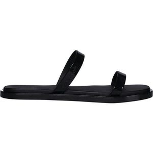 Calvin Klein DOUBLE BAR SLIDE Női szandál, fekete, méret kép