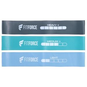 Fitforce MINIBAND SET Ellenállásos minigumik szett, világoskék, méret kép